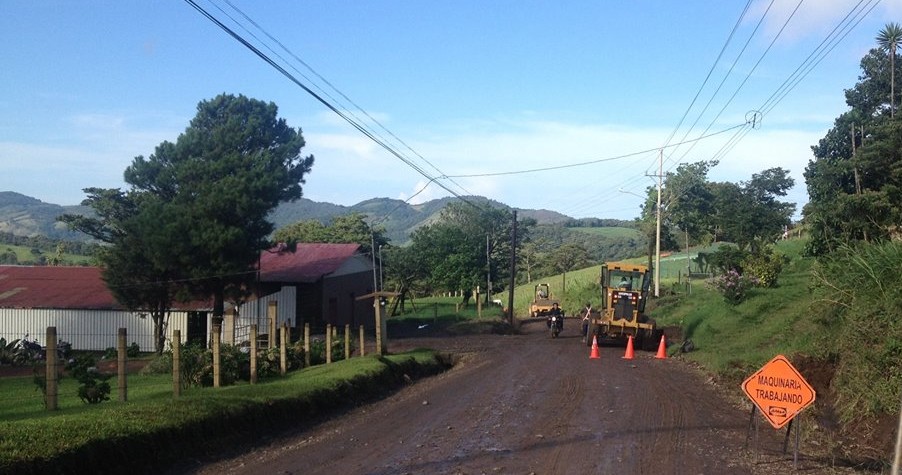 Monteverde Road Construction actualización 2014